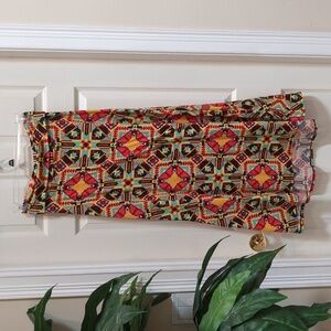 LulaRoe Women's Colorful Stretch Maxi Skirt Size Small